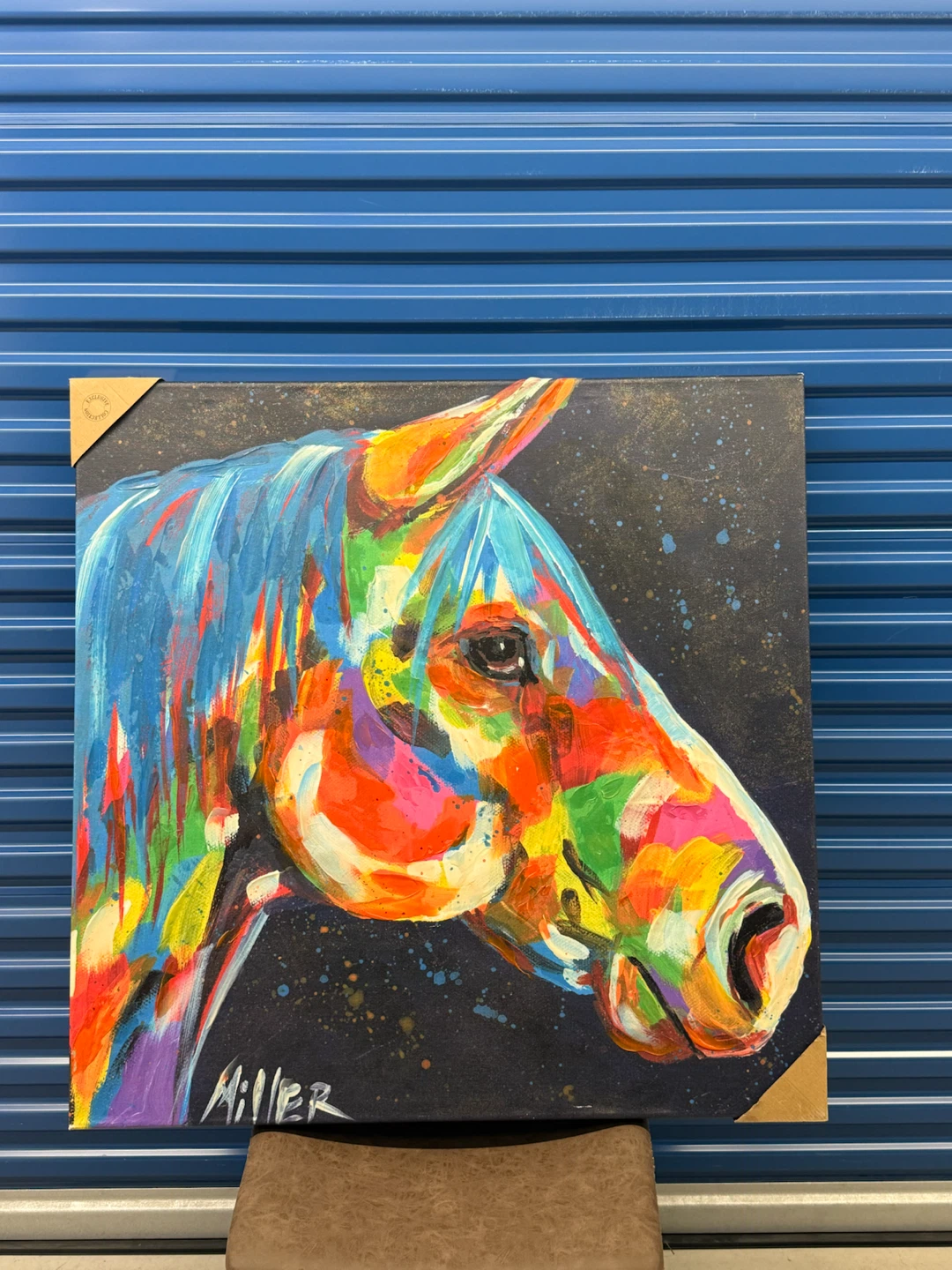 Print Horse by artist Tracy Miller 3x3ft