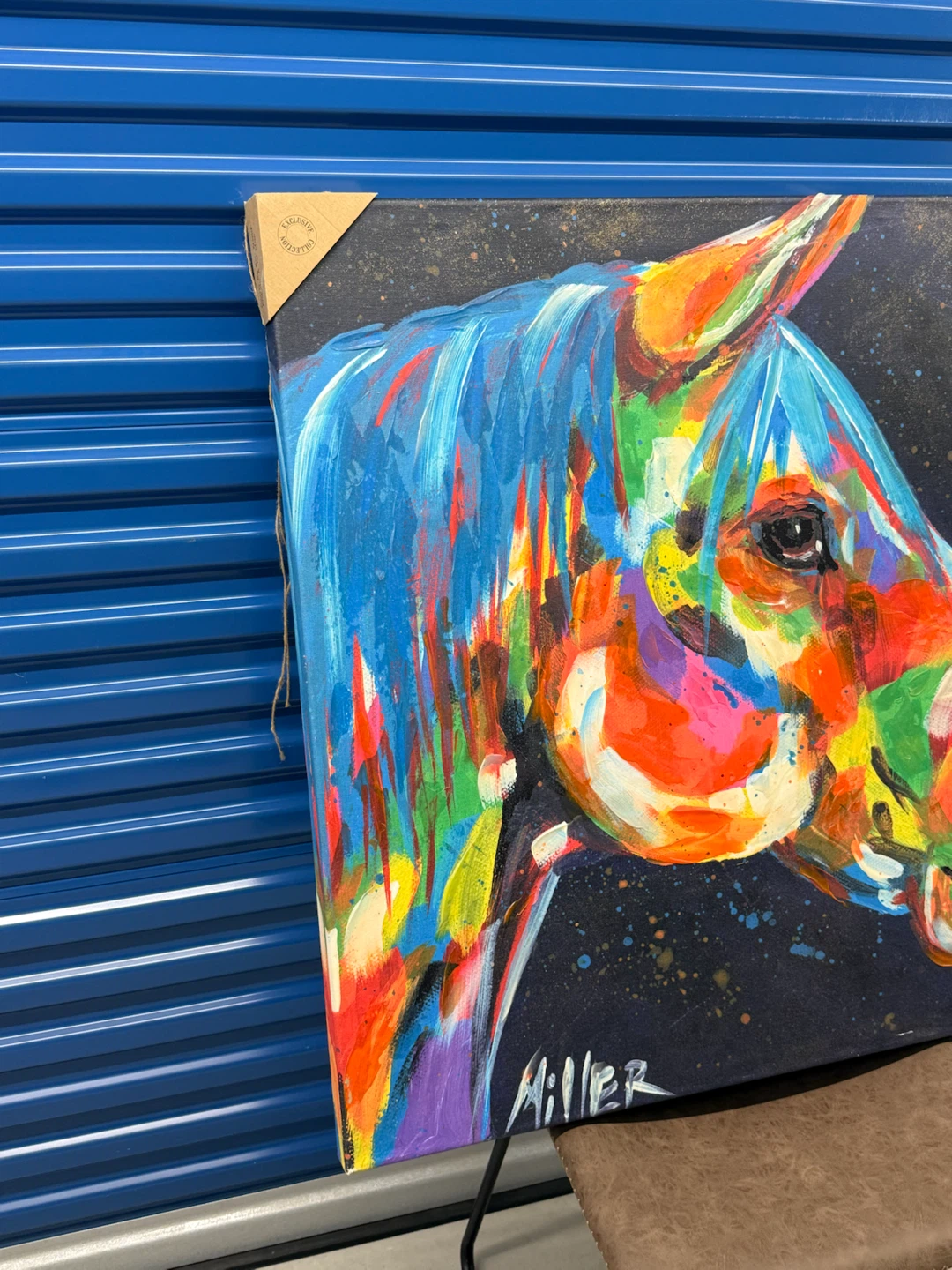 Print Horse by artist Tracy Miller 3x3ft - photo 2