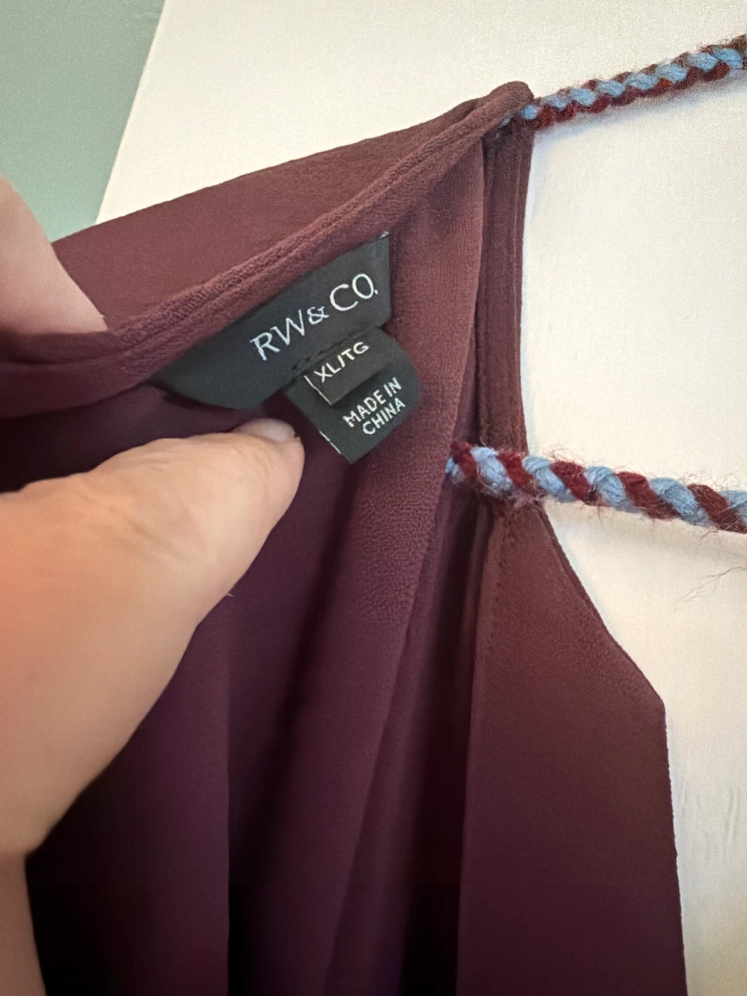 RW onesie - burgundy. XL - photo 4