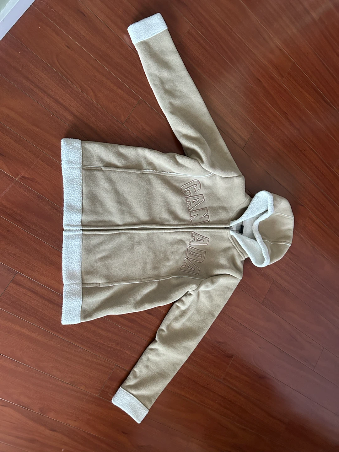 Royal Fashions Canada Fleece Zip-Up Hoodie - Size M - photo 4