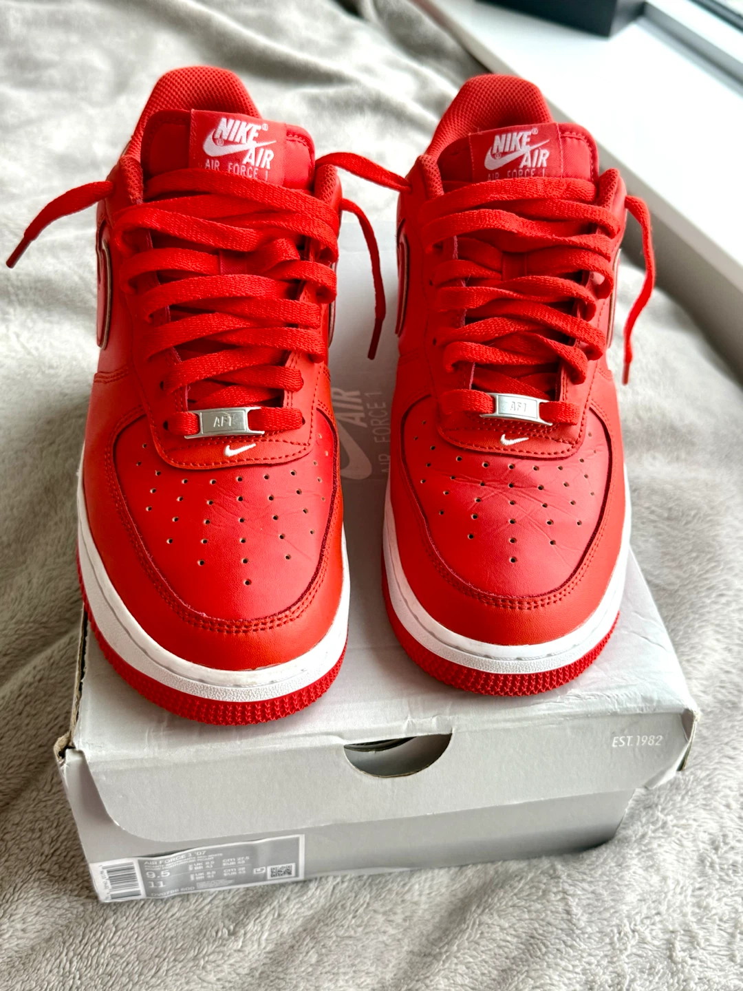 Nike Air Force 1 Low 07 Picante Red White