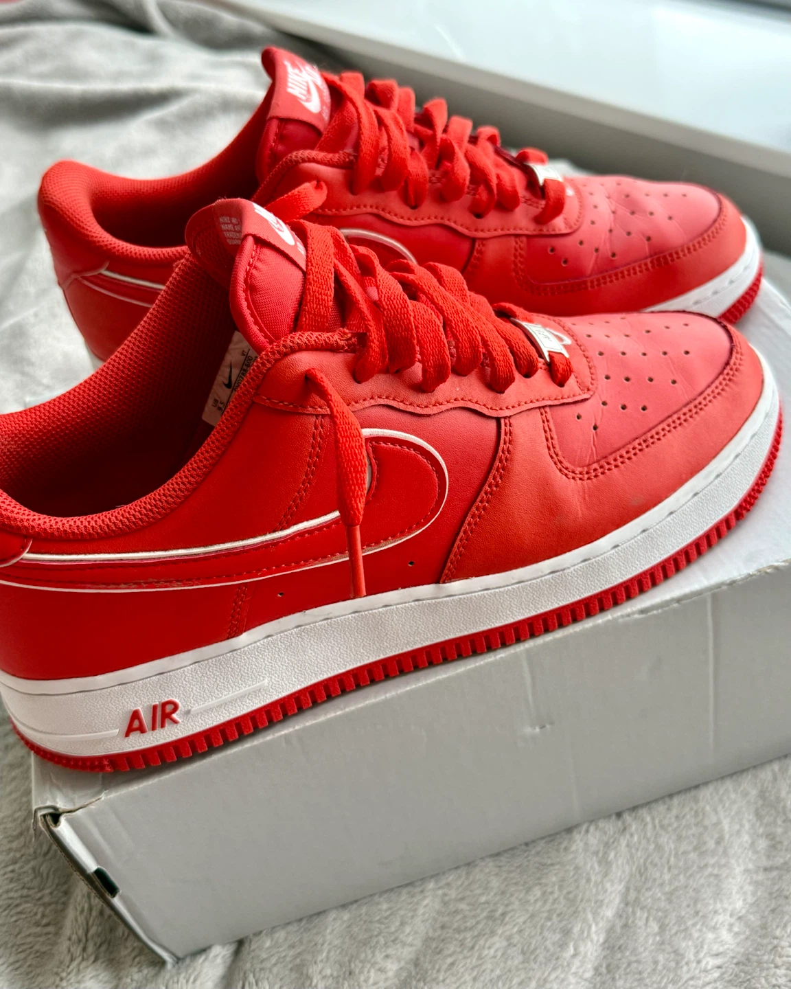 Nike Air Force 1 Low 07 Picante Red White - photo 2