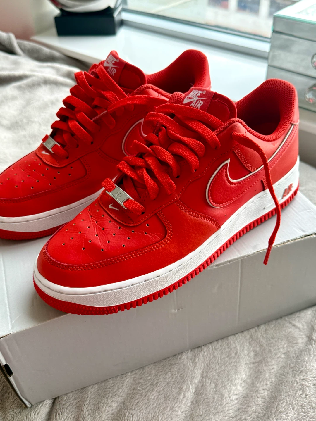 Nike Air Force 1 Low 07 Picante Red White - photo 3