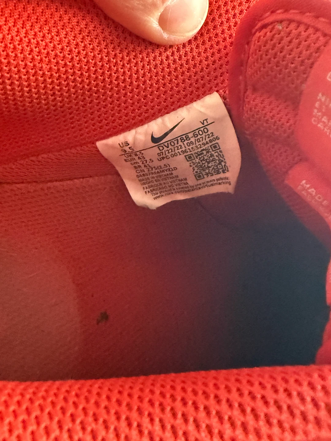 Nike Air Force 1 Low 07 Picante Red White - photo 5