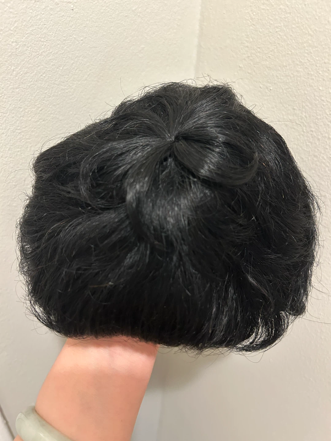 Brand New Human Hair Pixie Cut Wig (Natural Black)