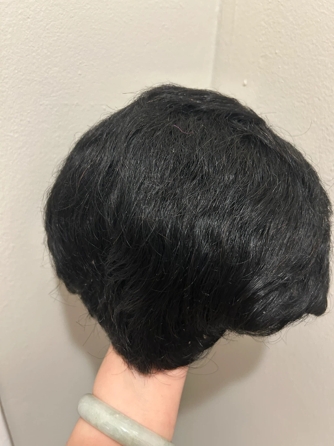 Brand New Human Hair Pixie Cut Wig (Natural Black) - photo 2
