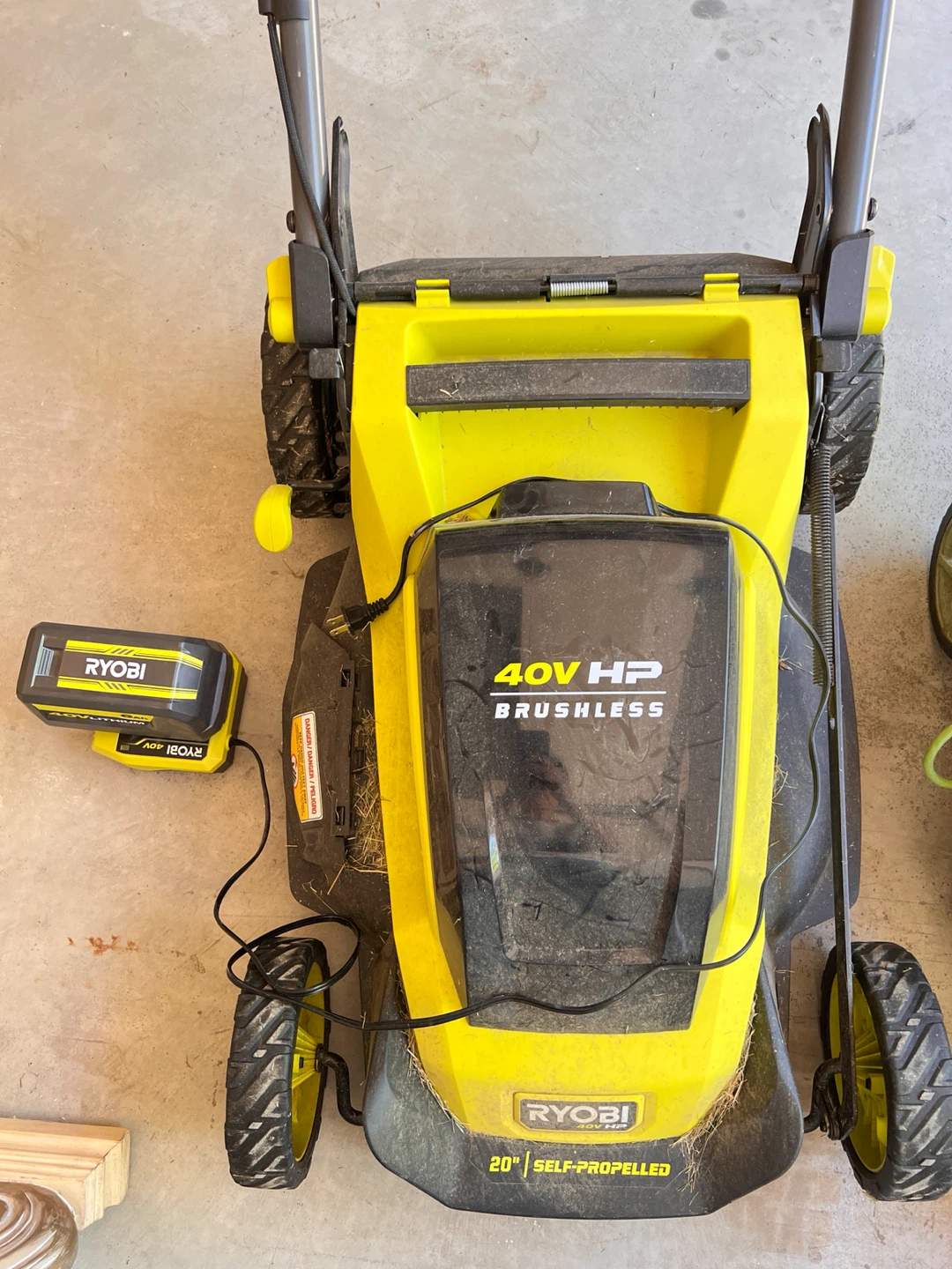 Ryobi 40V HP Brushless Self-Propelled Lawn Mower - 20" - photo 2