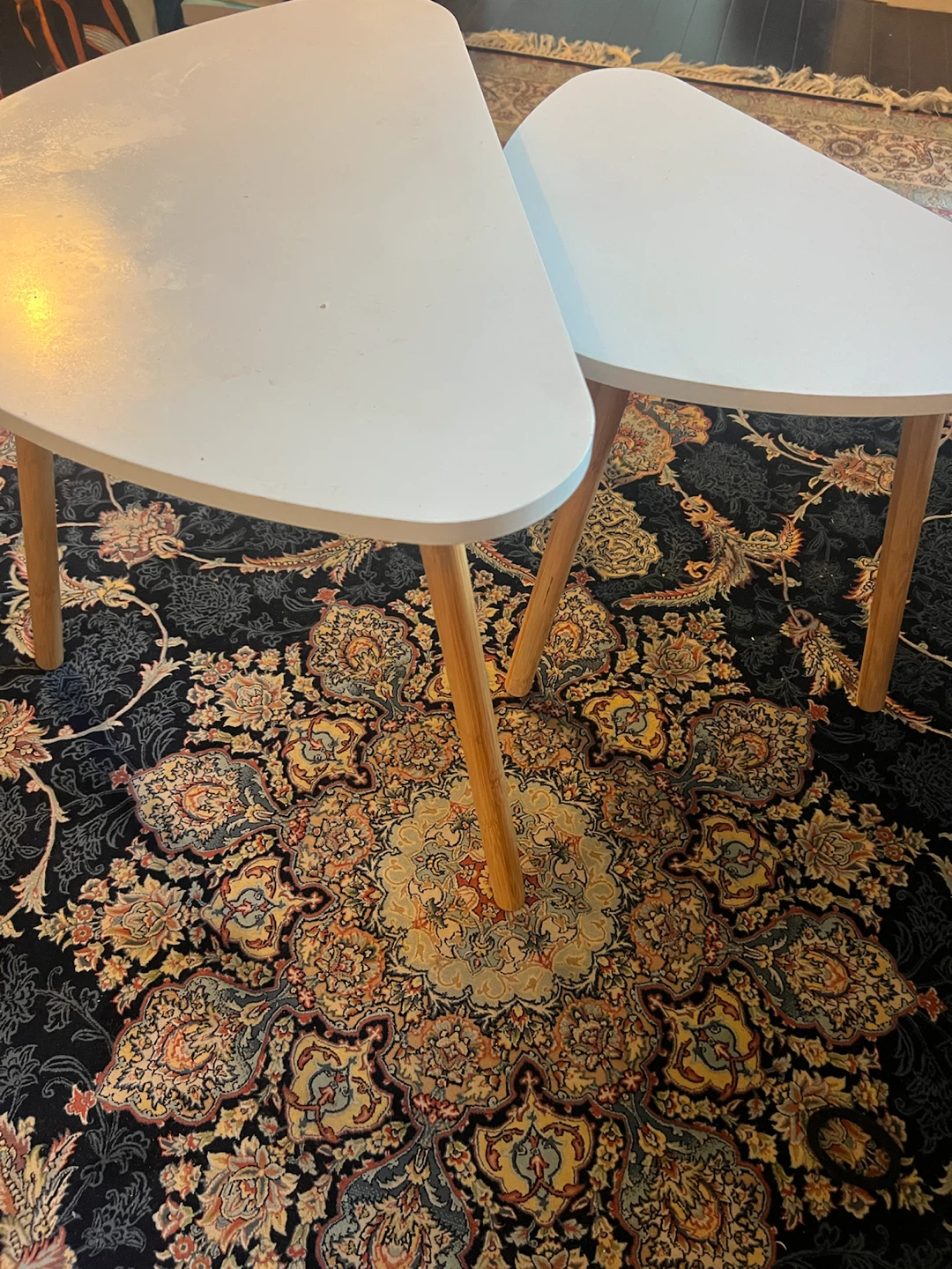 White Nesting Coffee Tables