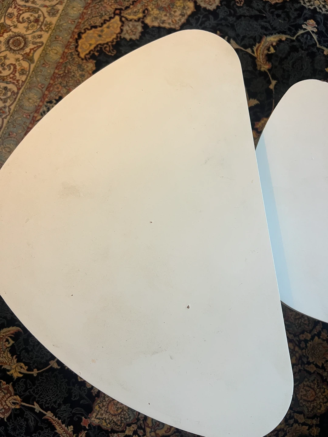White Nesting Coffee Tables - photo 4