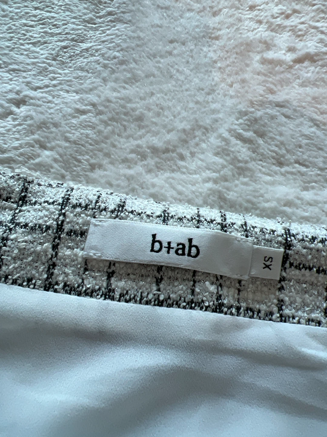 b+ab plaid wrap skirt - photo 2