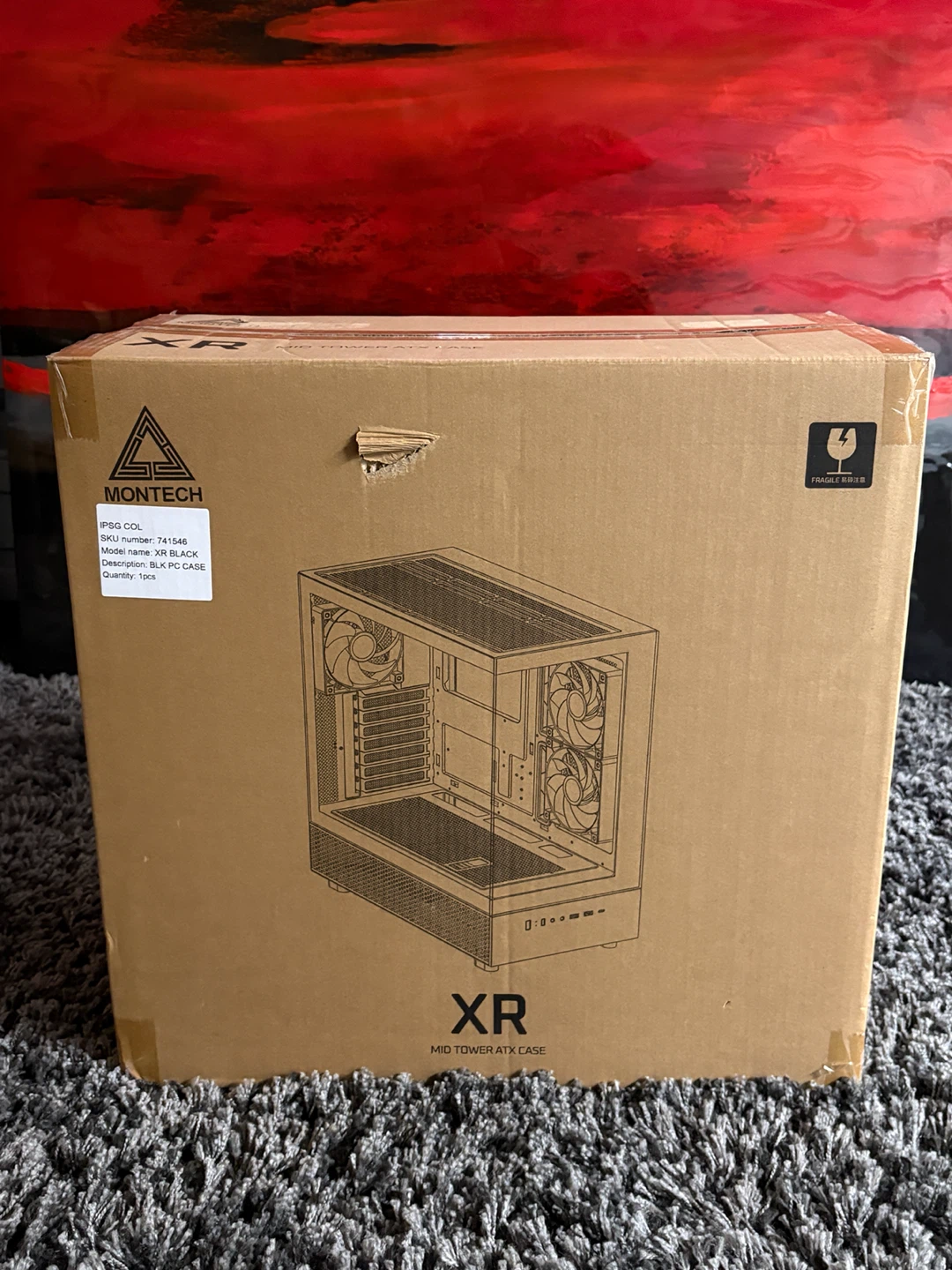 MONTECH XR Mid Tower ATX PC Case - photo 2