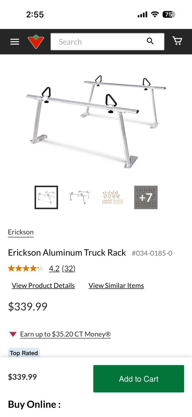 Erickson Heavy Duty Aluminum Truck Rack - photo 4
