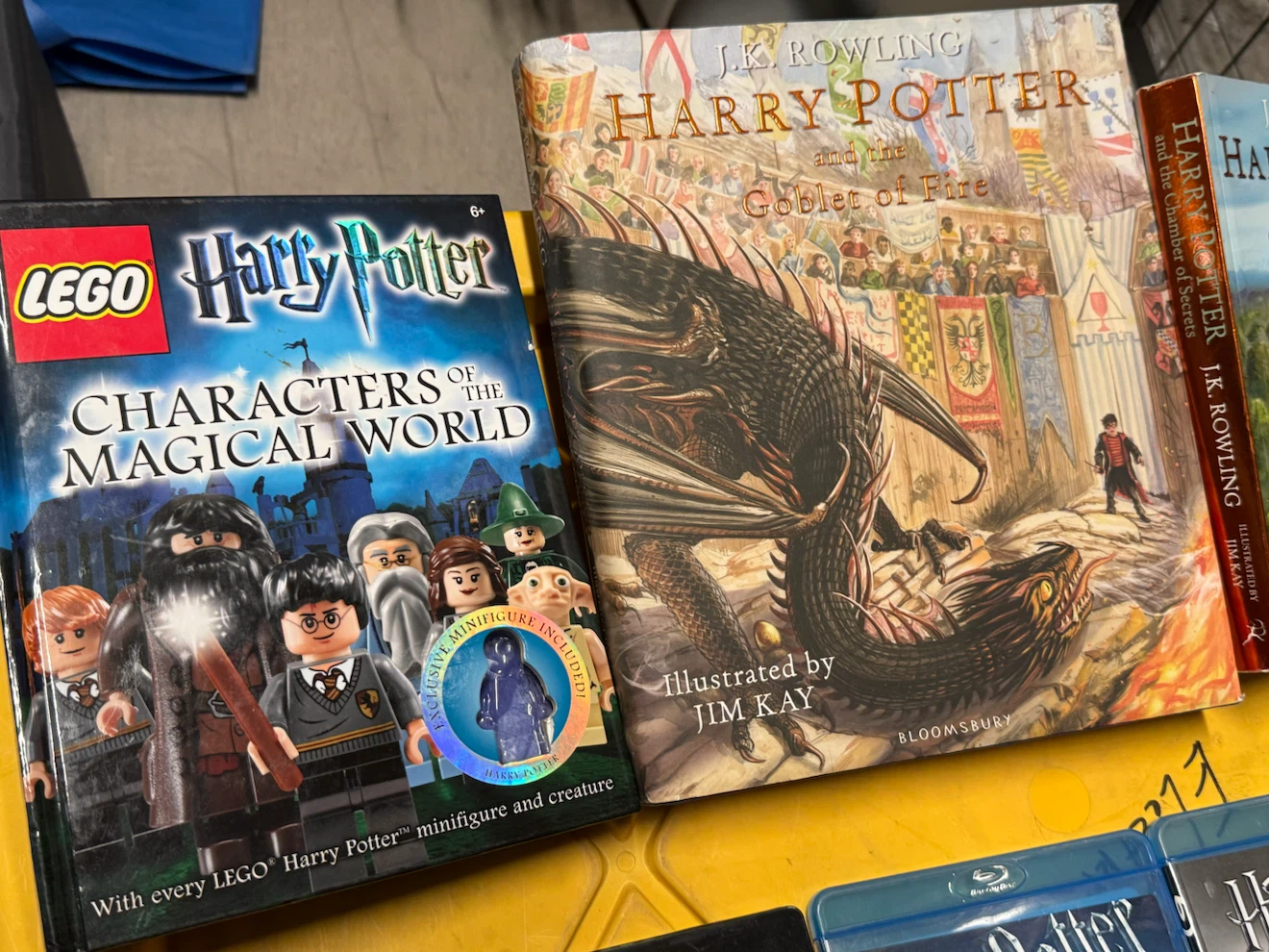 Set Harry Potter 8 Book + 8 Blu-ray  Disk - photo 2
