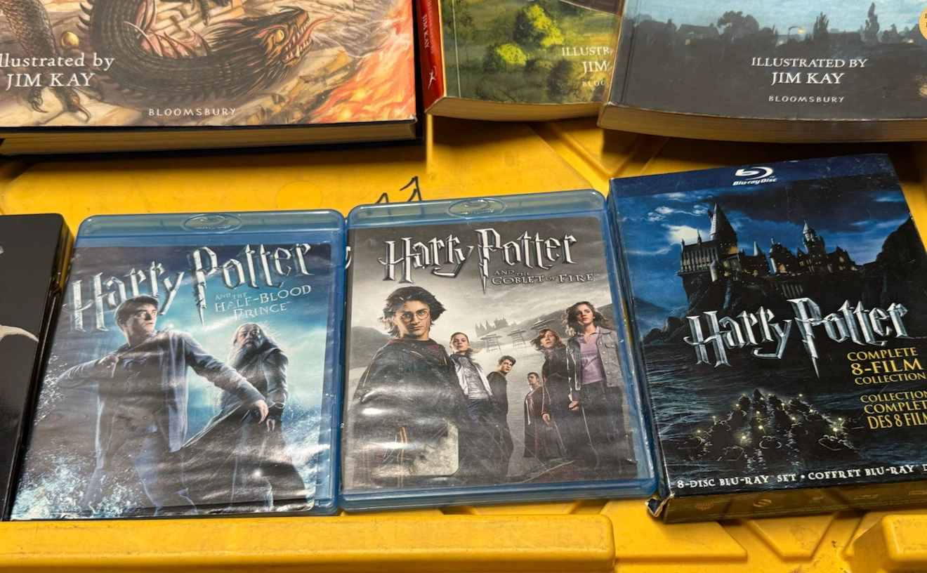 Set Harry Potter 8 Book + 8 Blu-ray  Disk - photo 4