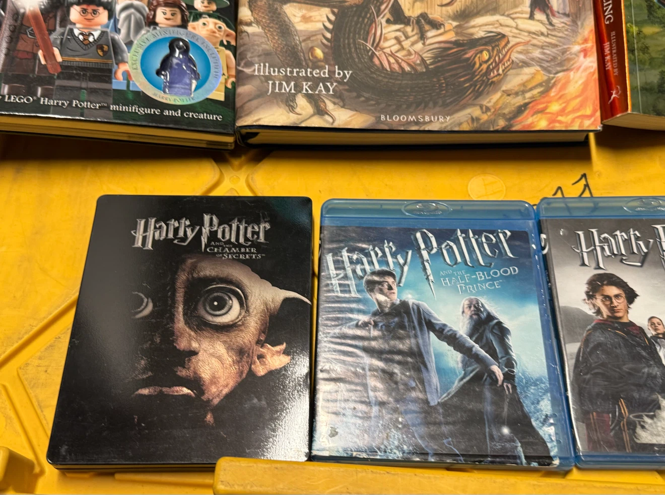 Set Harry Potter 8 Book + 8 Blu-ray  Disk - photo 5