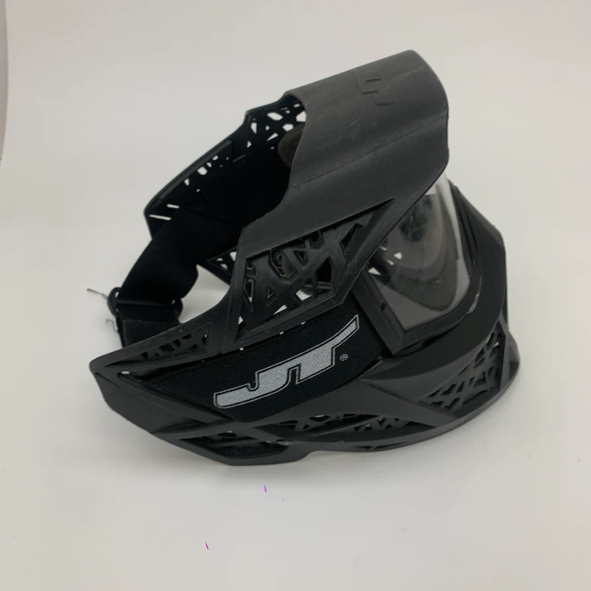 Paintball Mask Full Face Protective Goggles Adjustable JTF Black - photo 2