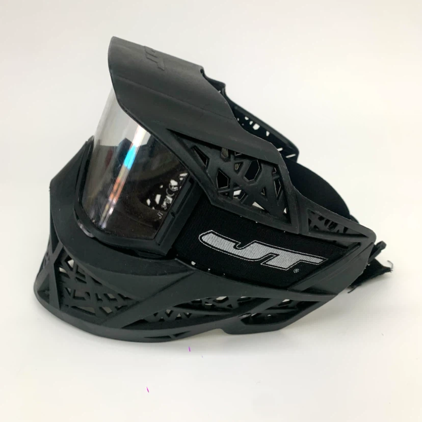Paintball Mask Full Face Protective Goggles Adjustable JTF Black - photo 4