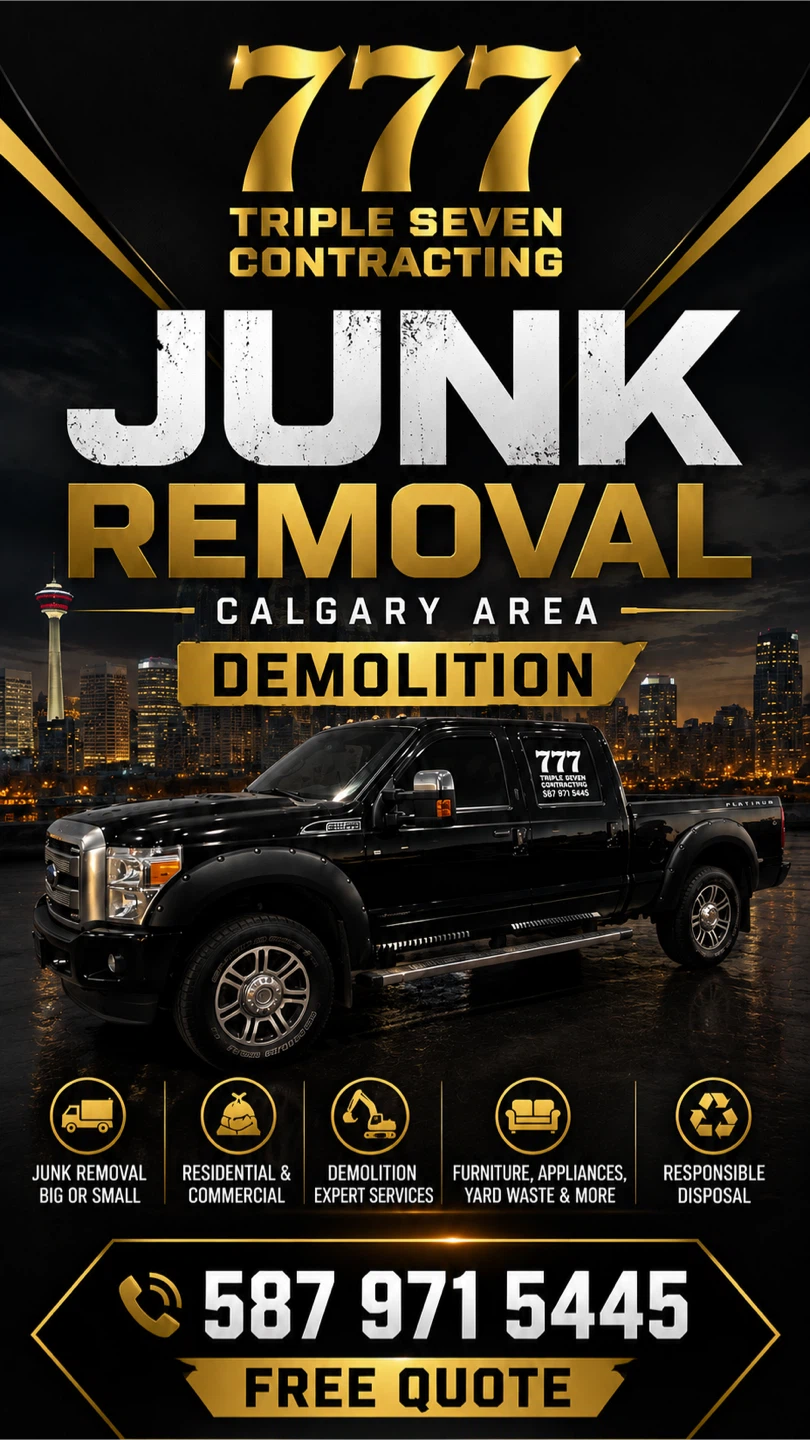 Junk Removal & Demolition Services in Calgary Area