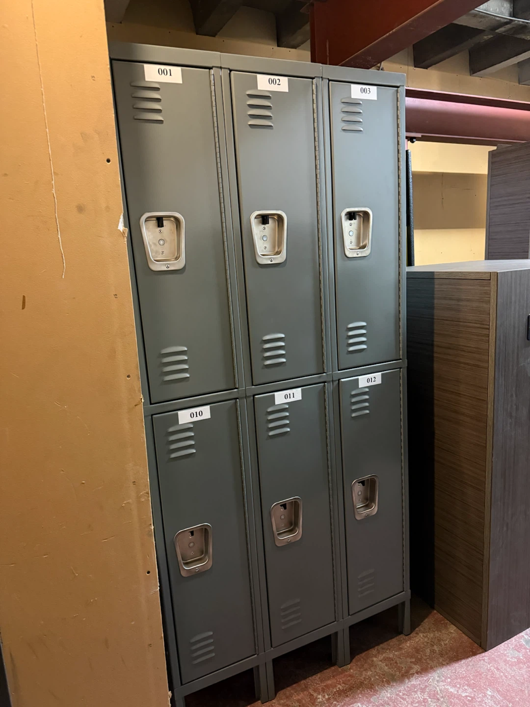 Grey Metal Lockers
