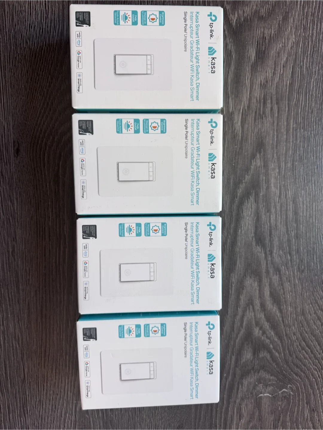 4x Kasa Smart HS220 Wi-Fi Dimmer Switches, New in Box - photo 5