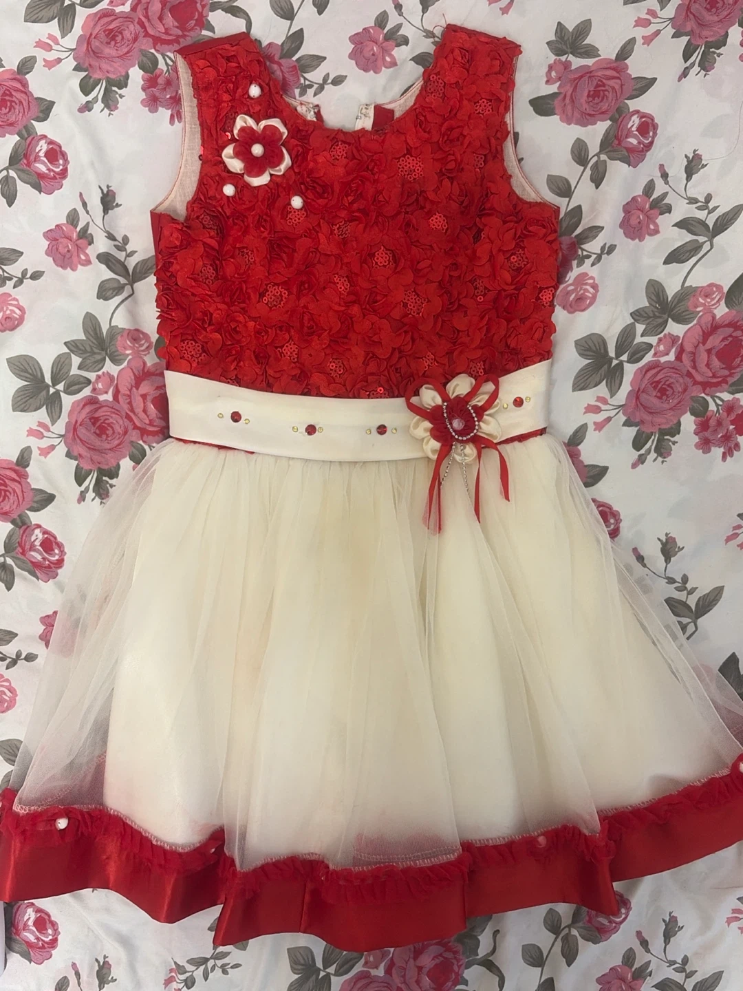 Kids Red Dress - Size 26