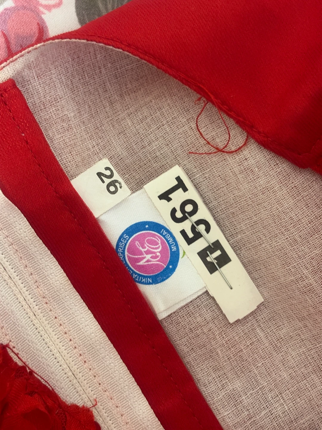Kids Red Dress - Size 26 - photo 3
