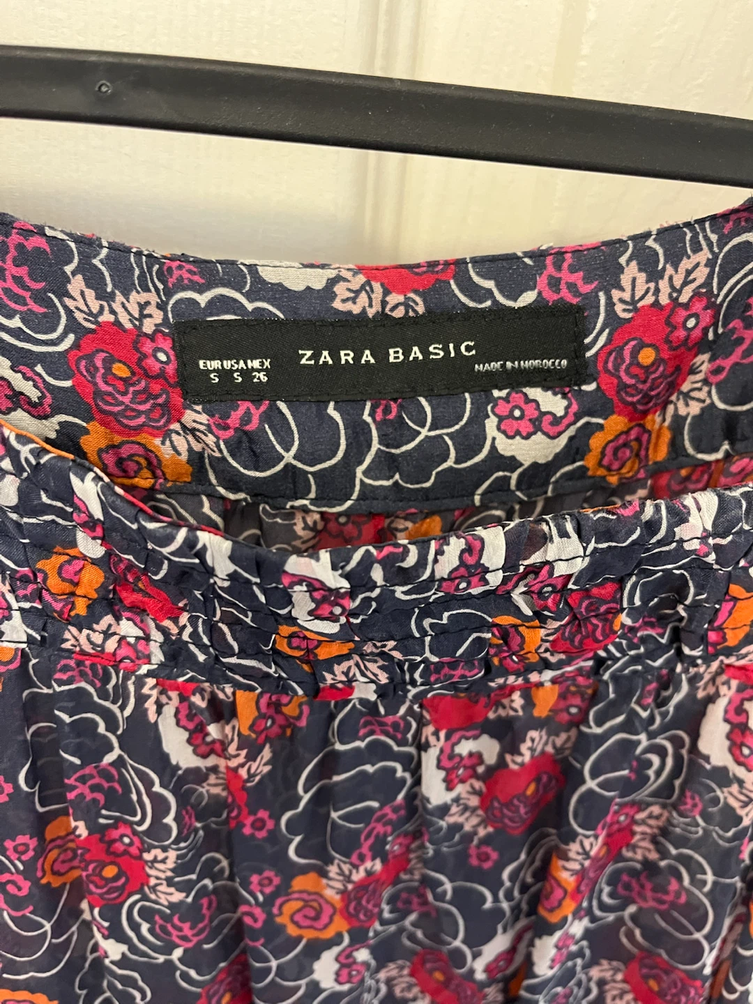 Zara Basic Floral Blouse - photo 2