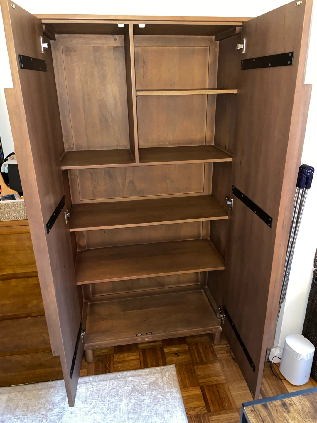 Solid Wood Armoire – Mid-Century Style ($2,200 retail) - photo 2