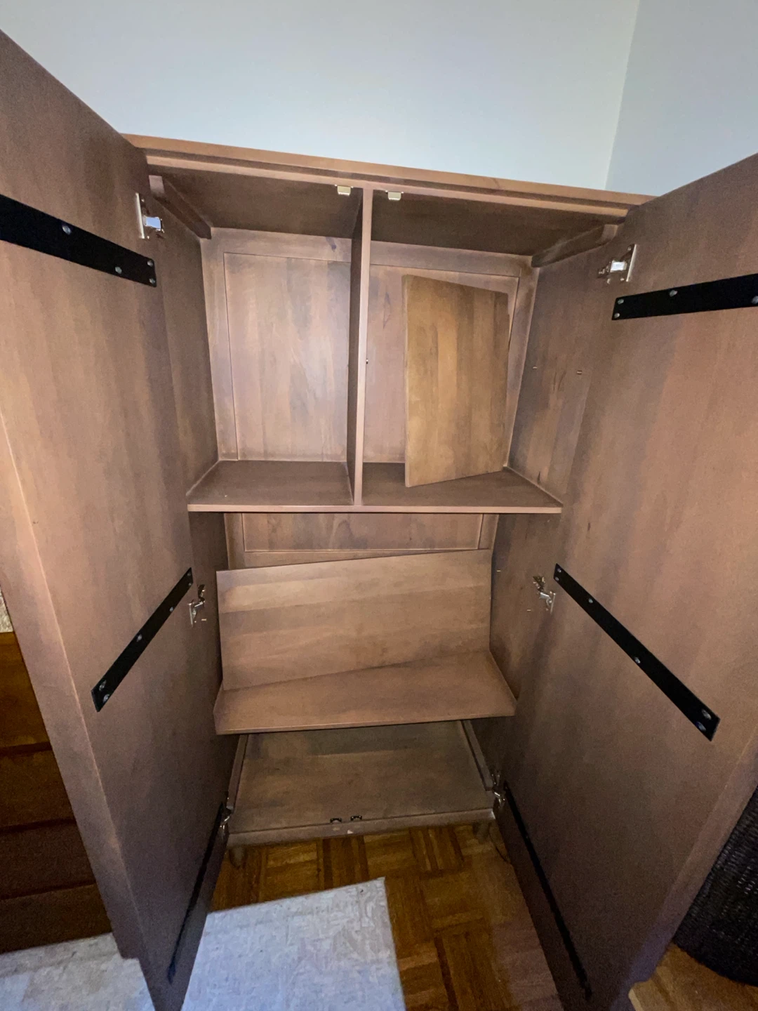 Solid Wood Armoire – Mid-Century Style ($2,200 retail) - photo 3