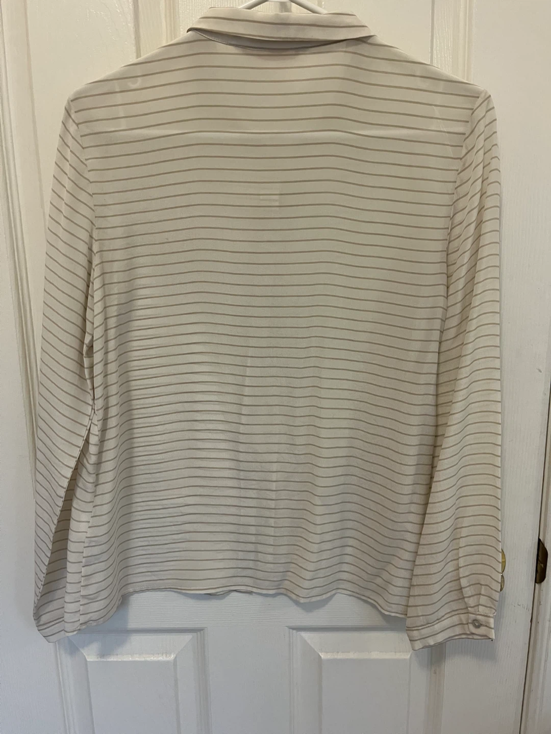 ZARA BASIC Striped Long Sleeve Blouse - Size M - photo 3
