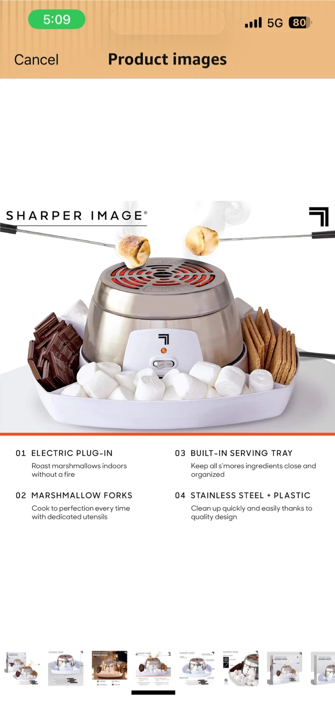 Sharper Image Electric S'Mores Maker - photo 3