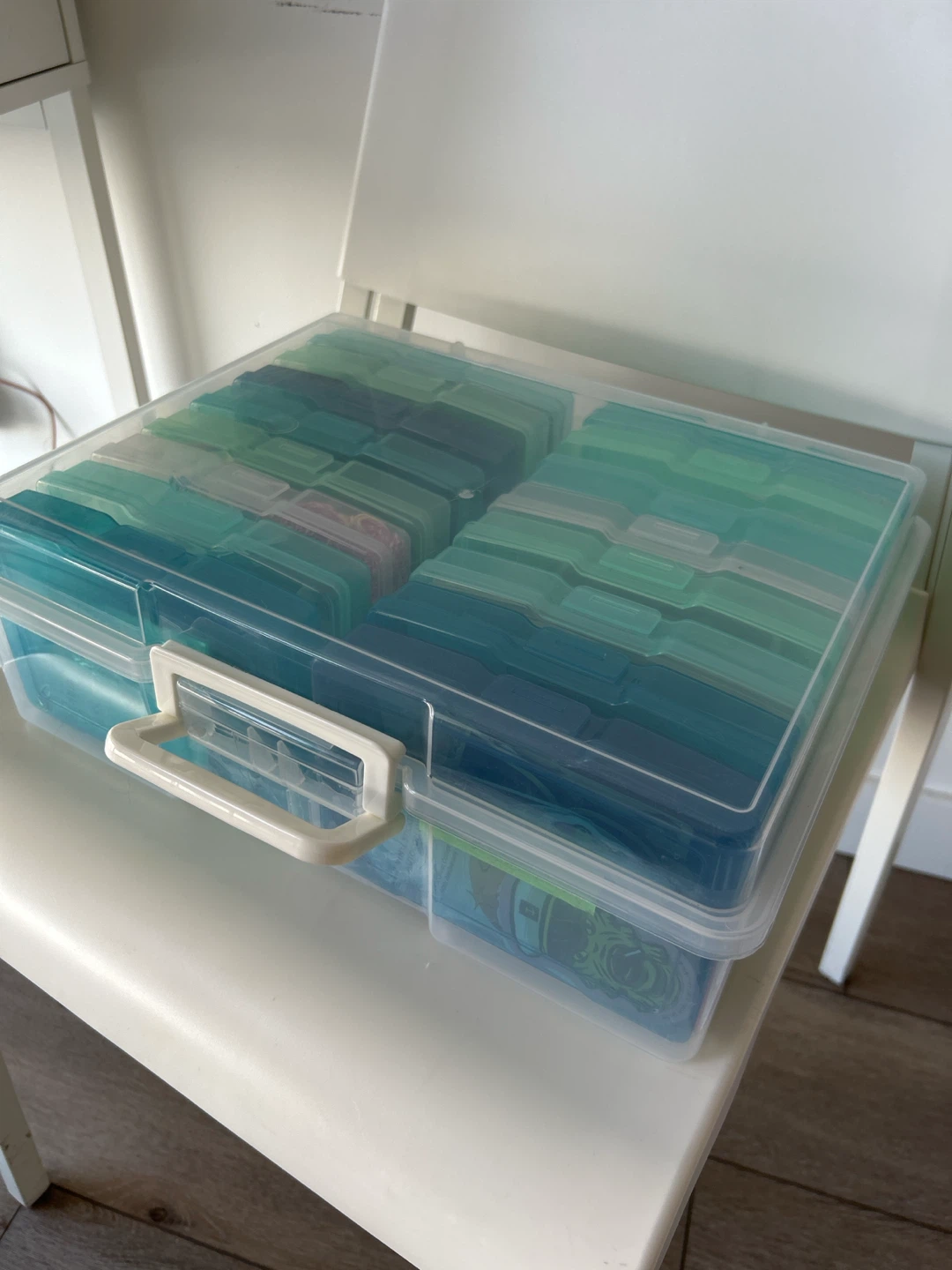 Craft Organizer Storage Case with Multiple Compartments