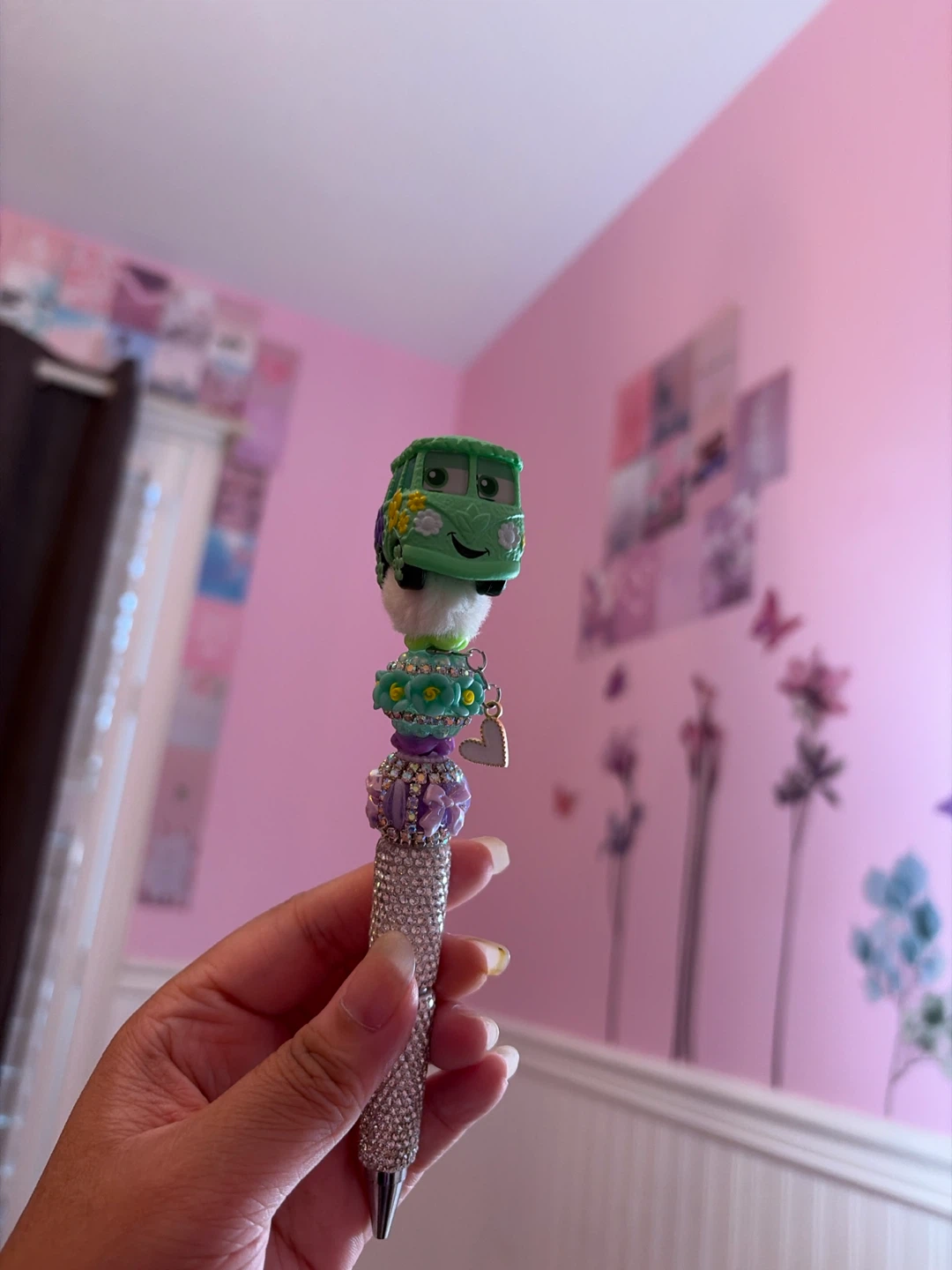 Cars beaded pen