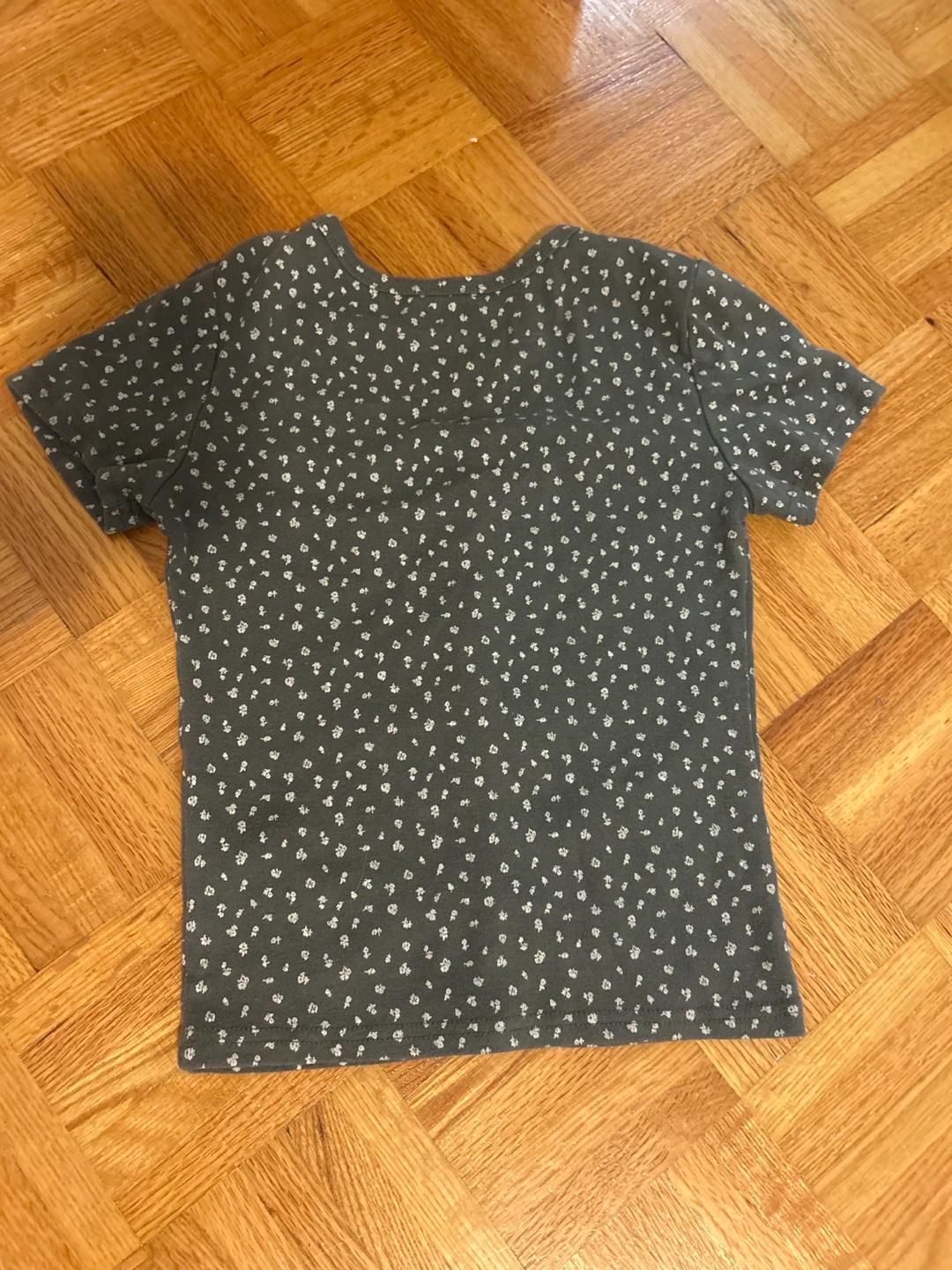 Harlow Floral Print Henley Top XS/TP - photo 2