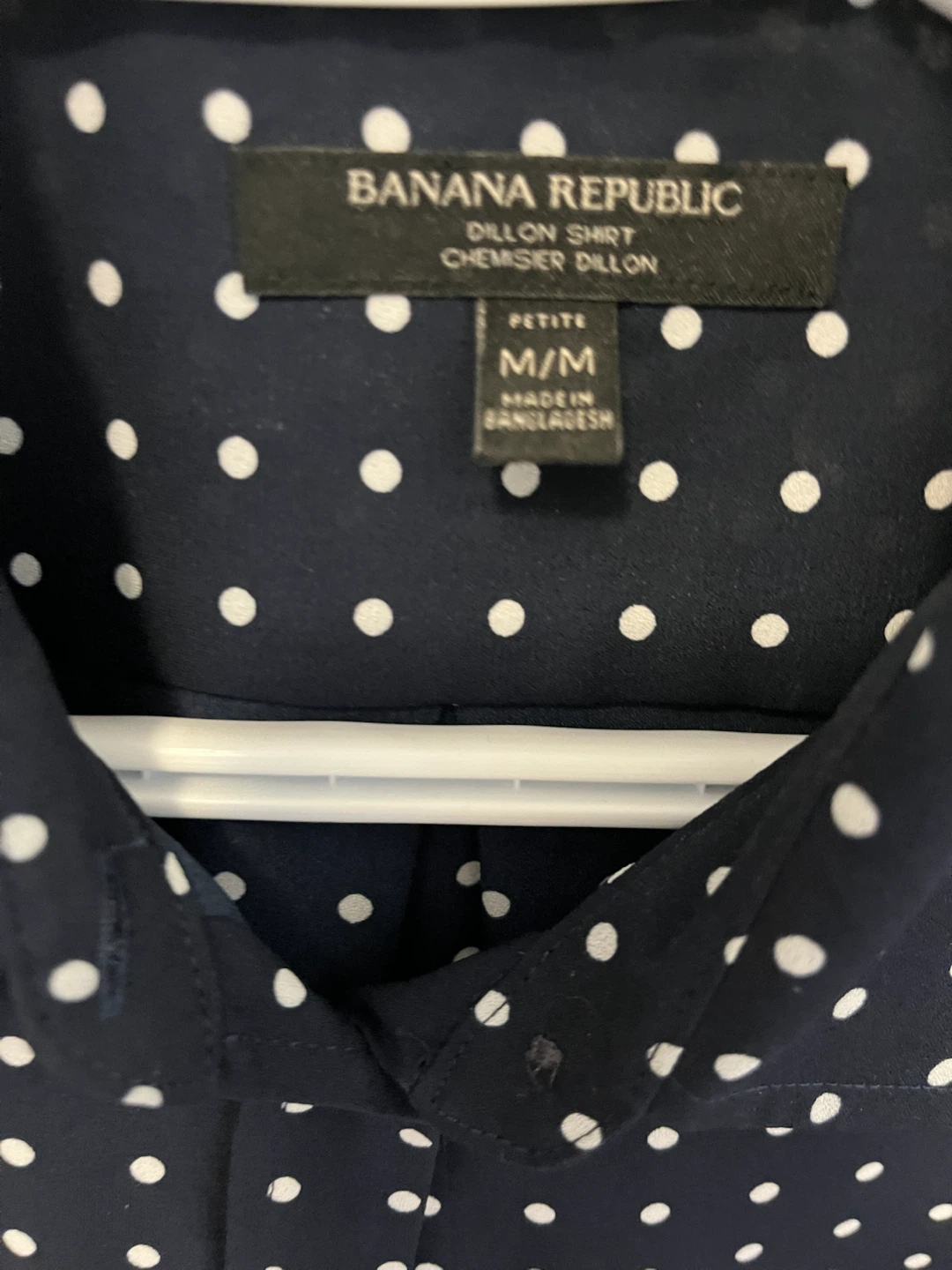 Banana Republic Petite Polka Dot Dillon Shirt - photo 2