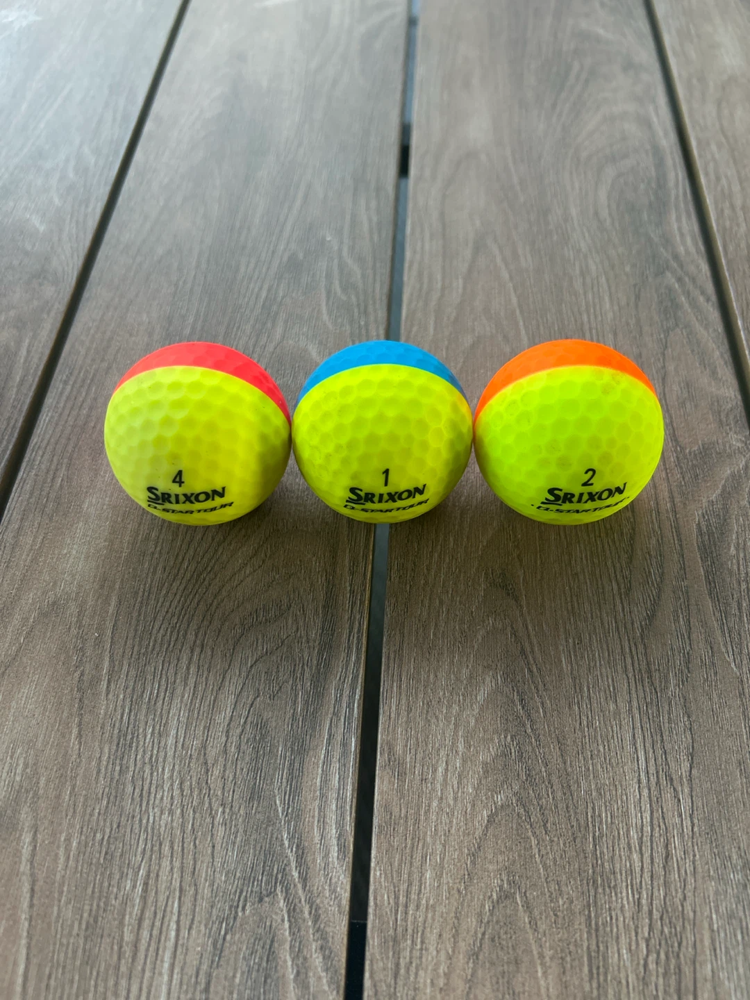 Srixon Golf Balls - Assorted Colours (3-Pack)
