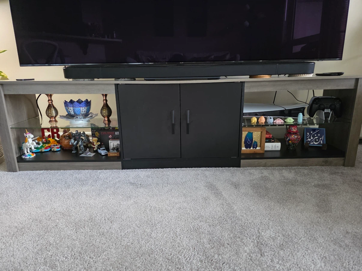 Modern TV stand with Cabinet