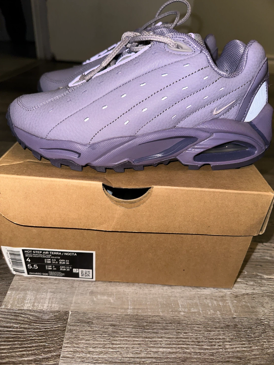 Nike Hot Step Air Terra / NOCTA Sneakers Purple