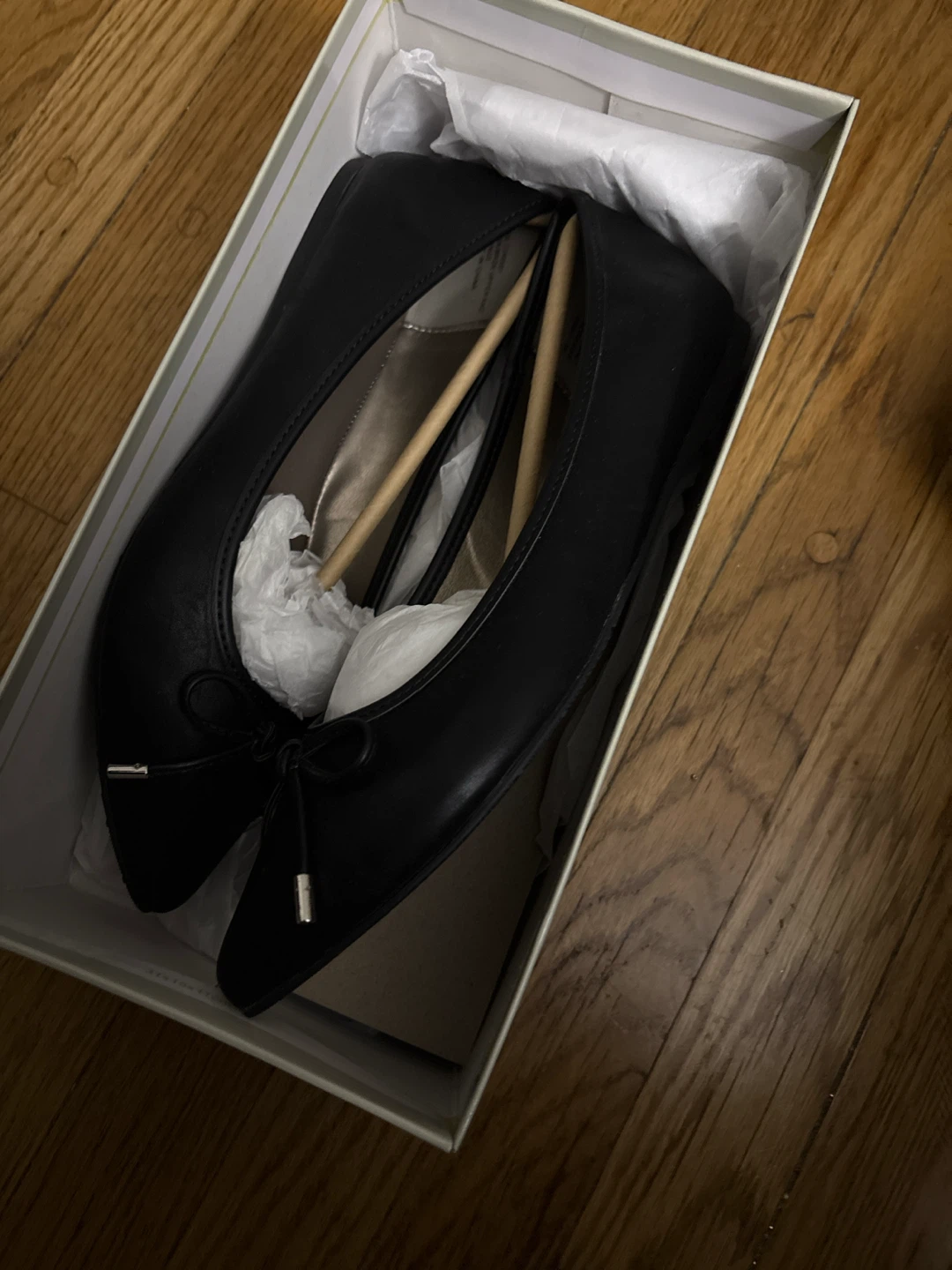 Array  Black Ballet Flats - photo 2