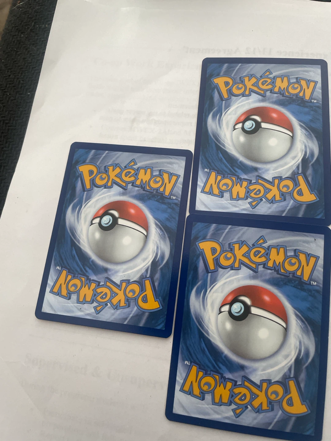 Pokémon Umbreon Trading Cards (3x) - photo 2