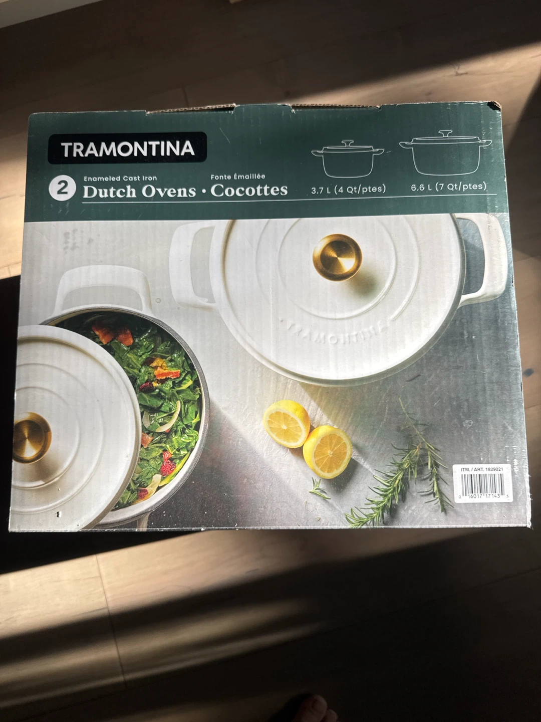 Tramontina 2 Dutch Ovens - 3.7 L & 6.6 L - photo 4