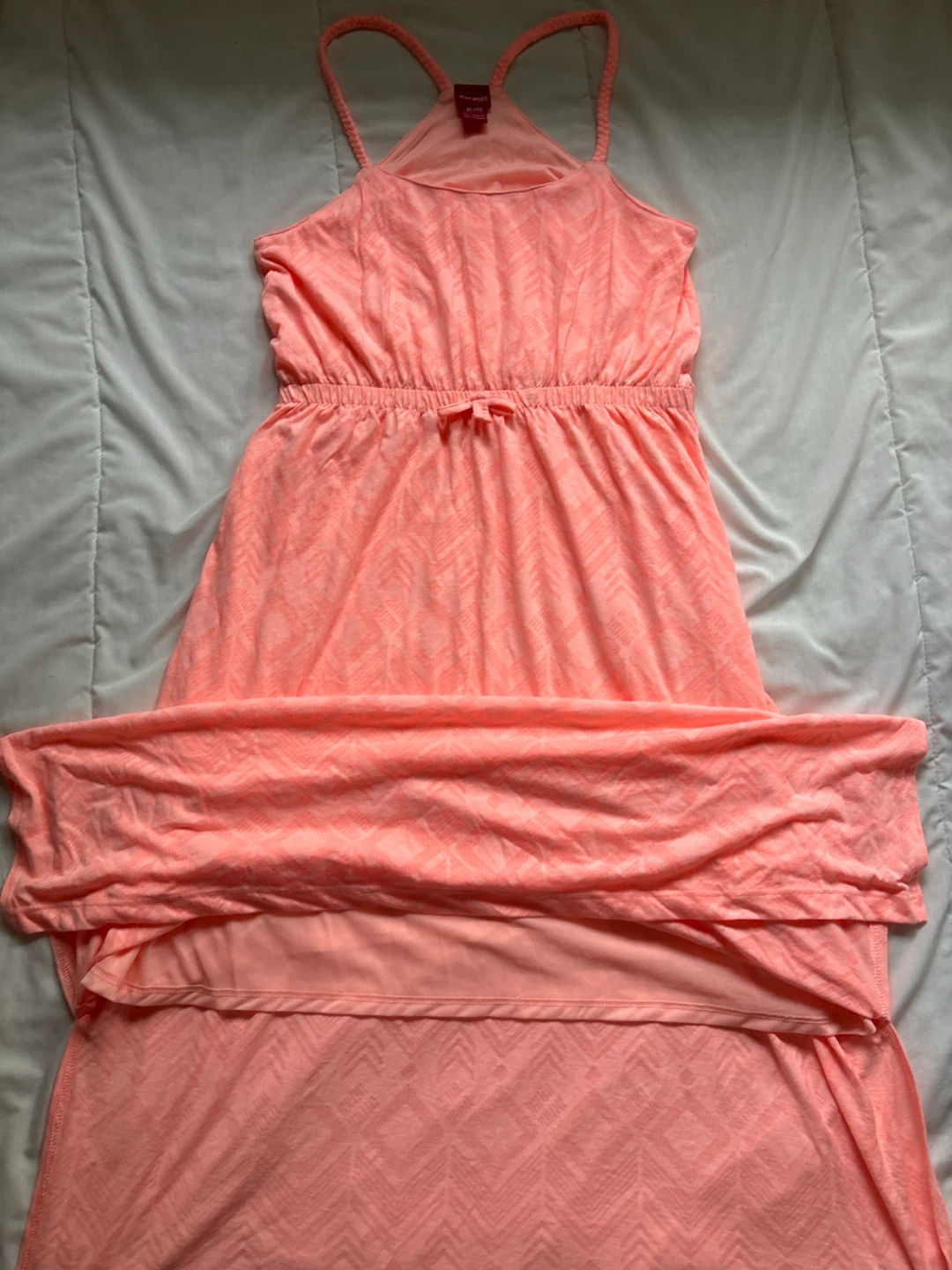 Tropical Coral Maxi Dress - photo 4