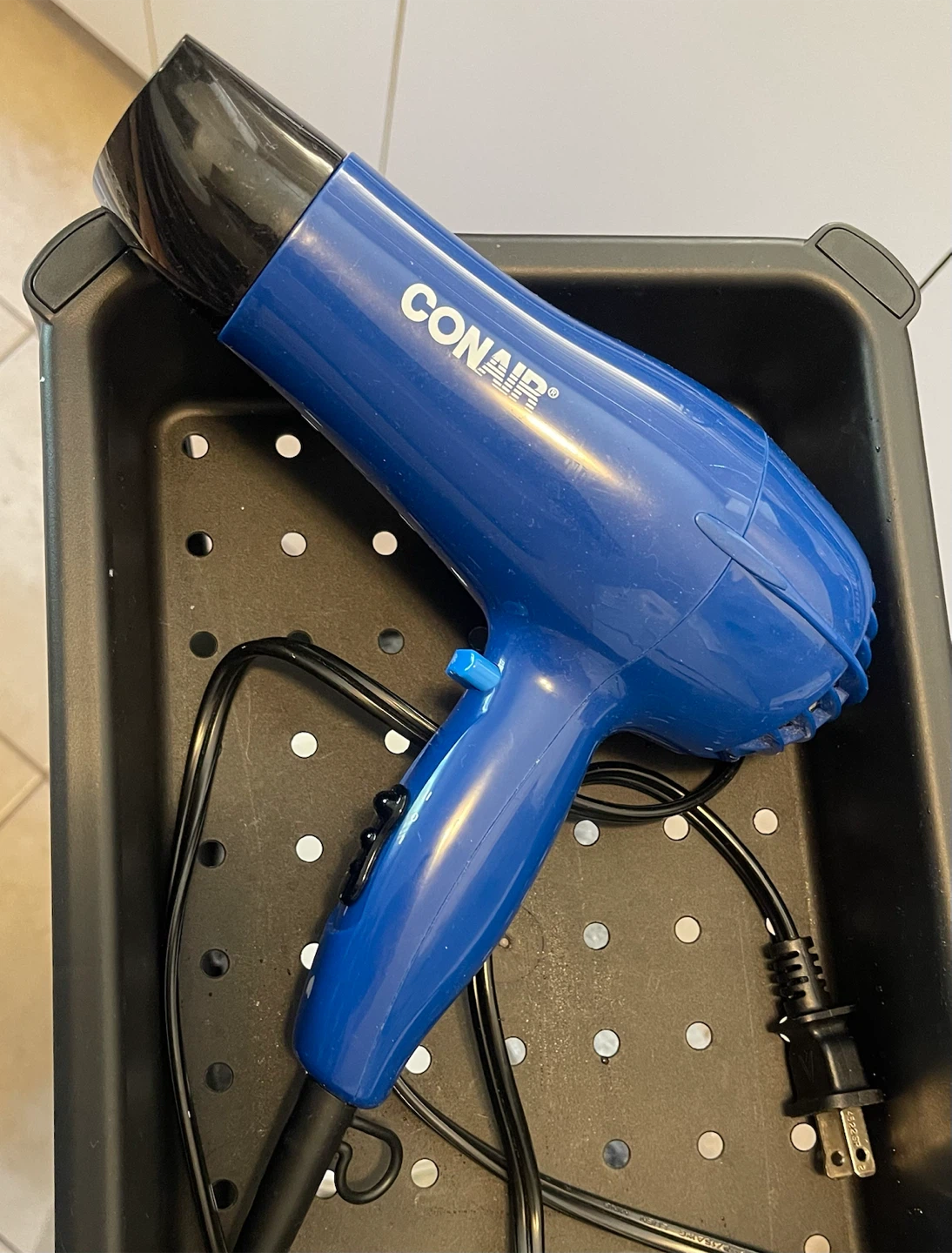 Blue Hair Dryer Conair 318RC