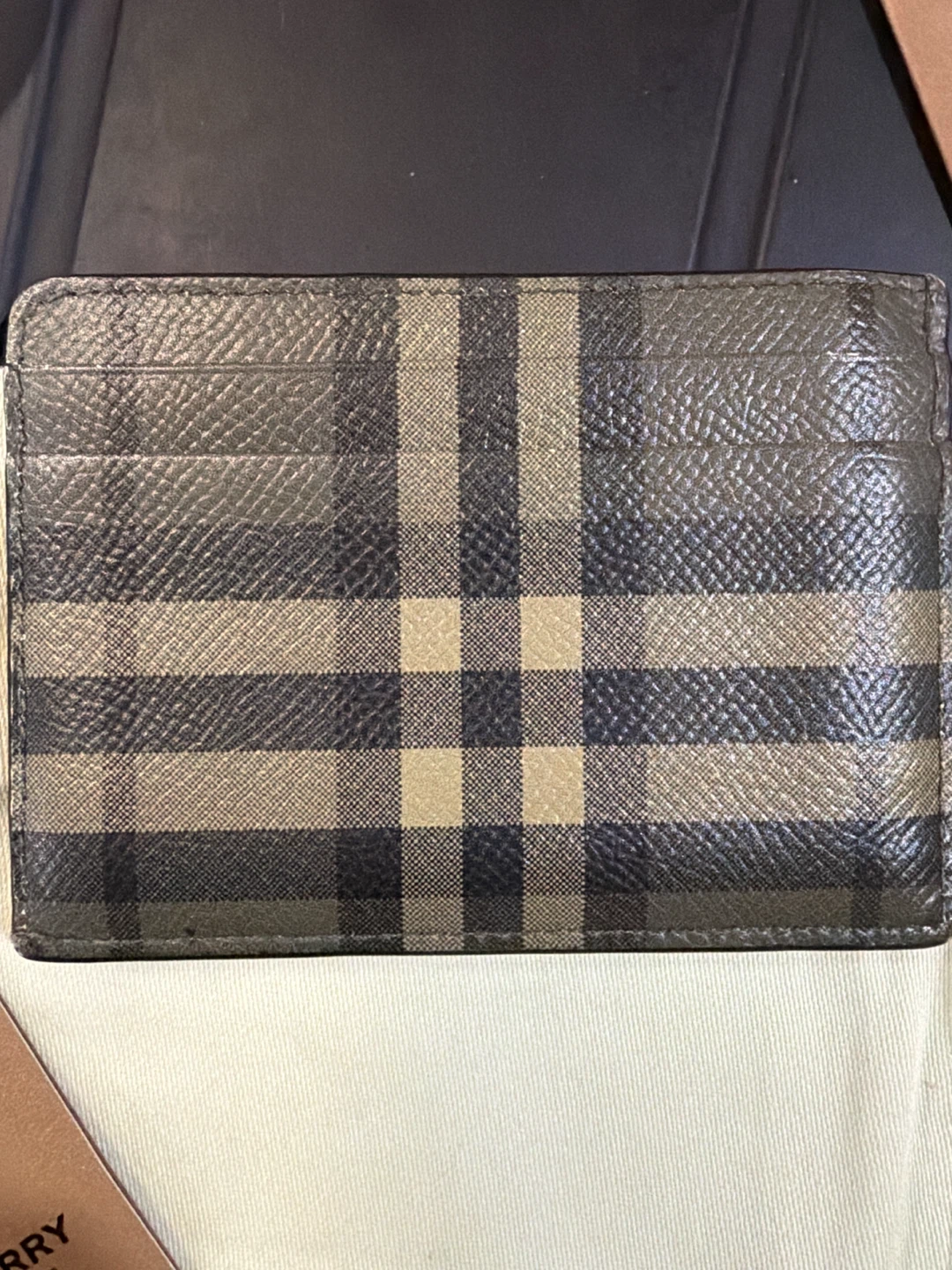 Burberry Haymarket Check Card Holder - photo 2