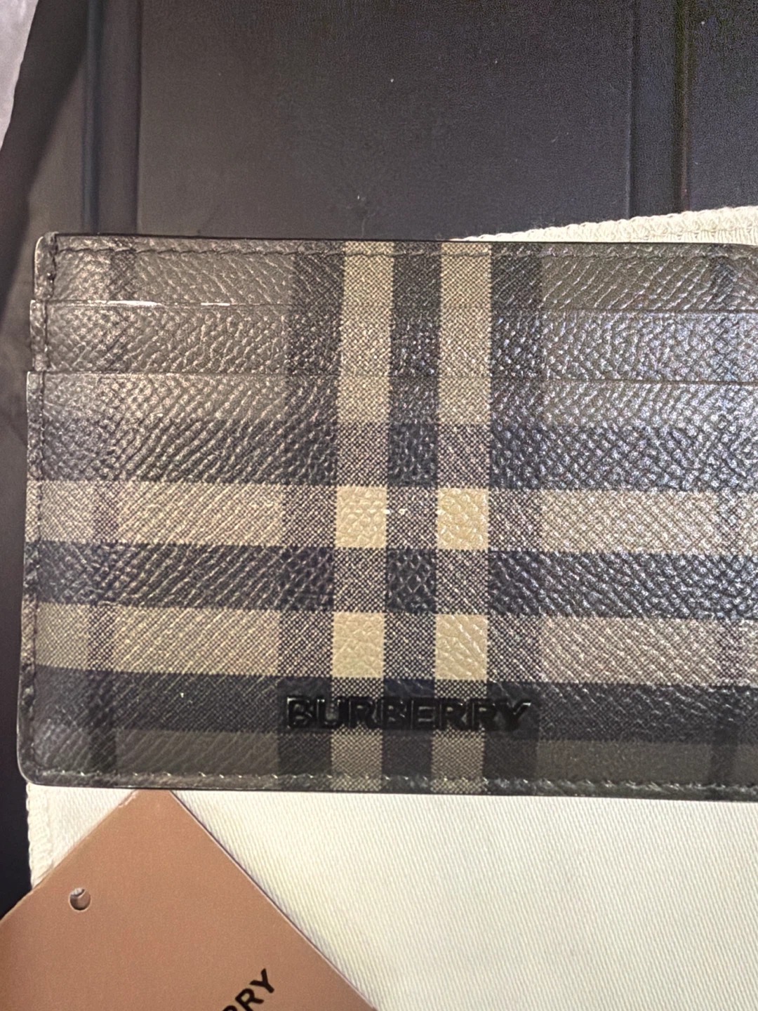 Burberry Haymarket Check Card Holder - photo 3