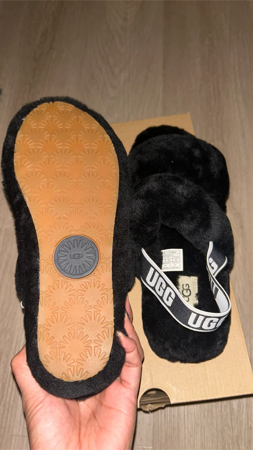 UGG Oh Yeah Slides Black Size 8 - photo 2