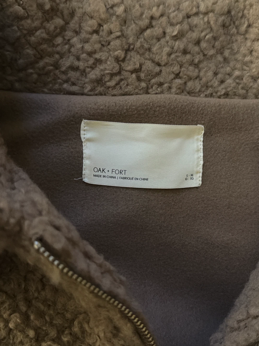 Oak+Fort Teddy Jacket - photo 2