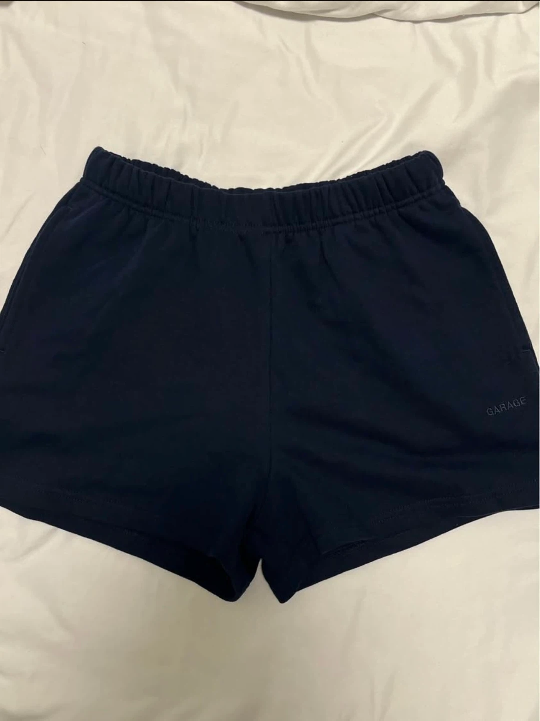 Garage Navy Shorts