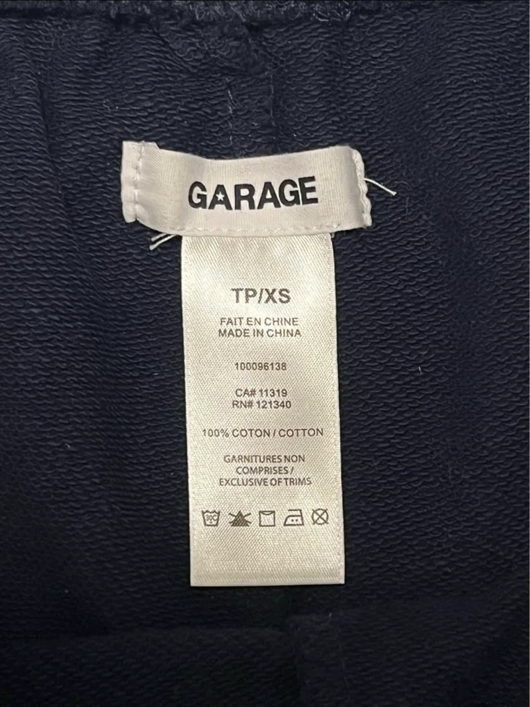 Garage Navy Shorts - photo 2