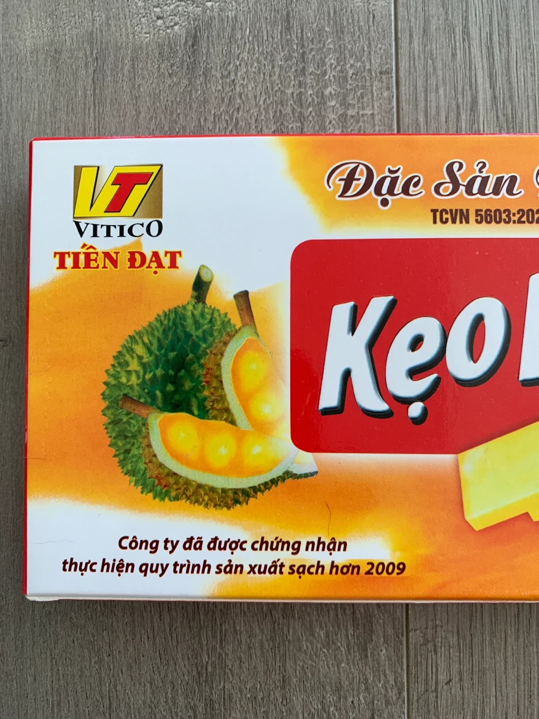 VITI CO Tien Dat Durian Coconut Candy - 400g - photo 2